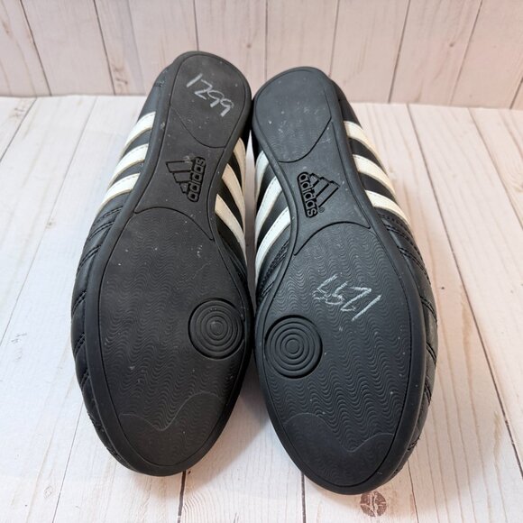 Adidas Taekwondo Martial Arts Shoes ATSS02 Black/White Size 9.5 - Picture 7 of 9